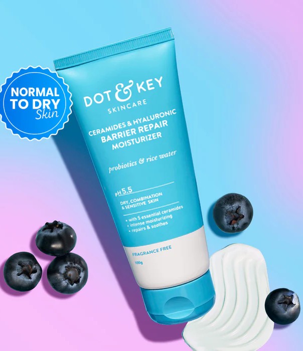 Dot and Key Barrier Repair Hydrating Gentle Moisturizer with ceramides