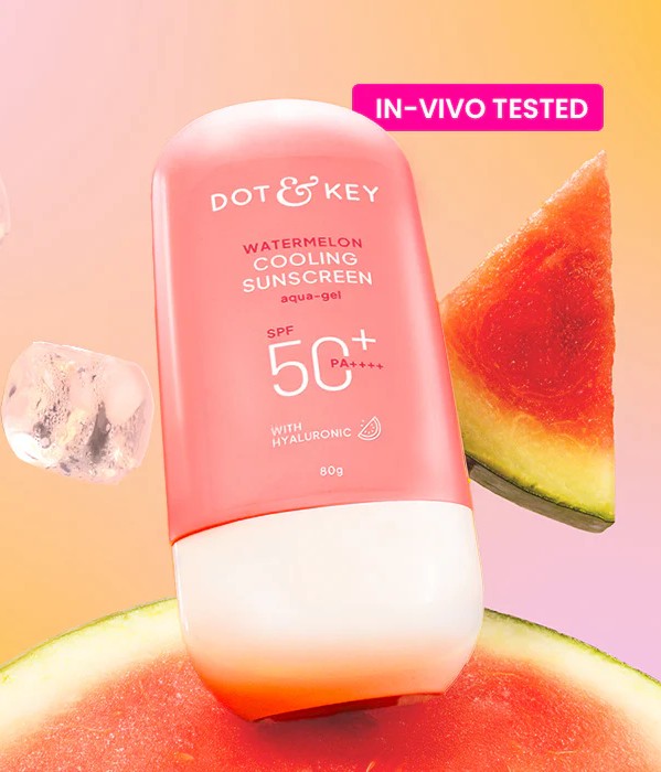 Dot and Key Watermelon Cooling Sunscreen SPF 50 lightweight sunscreen