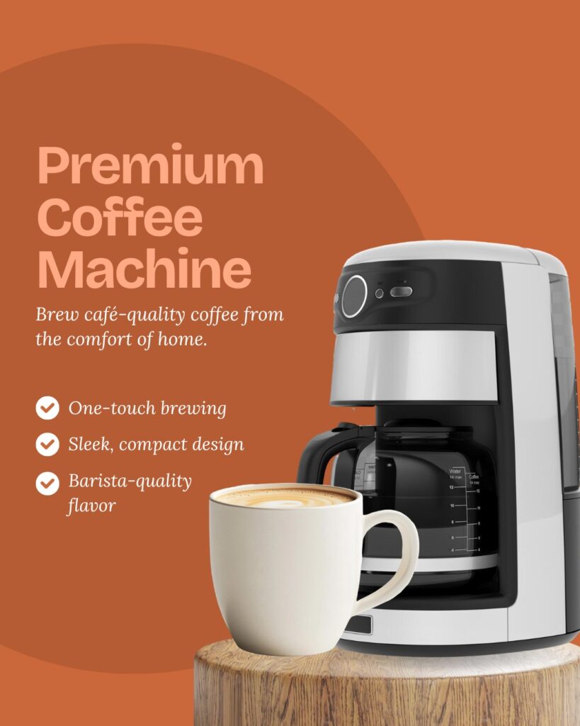 premium coffee machine home barista