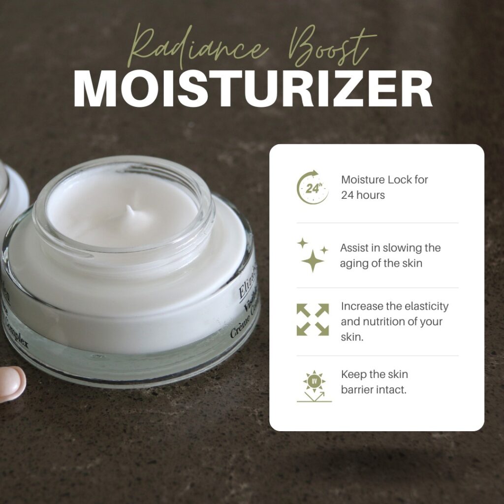 Hydrating radiance boost moisturizer for glowing skin